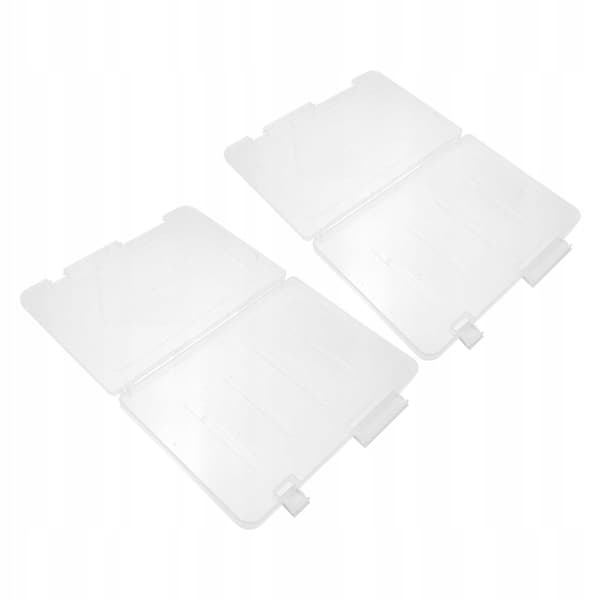 2 COMPACT BOXES FOR ORGANISING SMALL PARTS