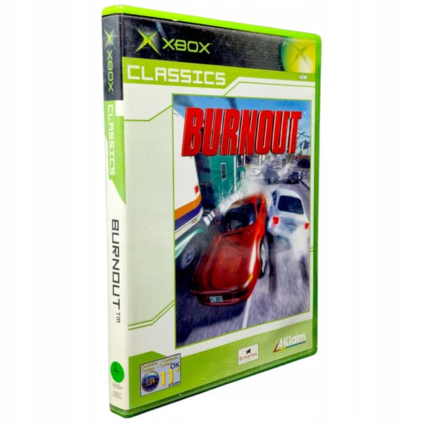 BURNOUT Xbox Classic boxed #2