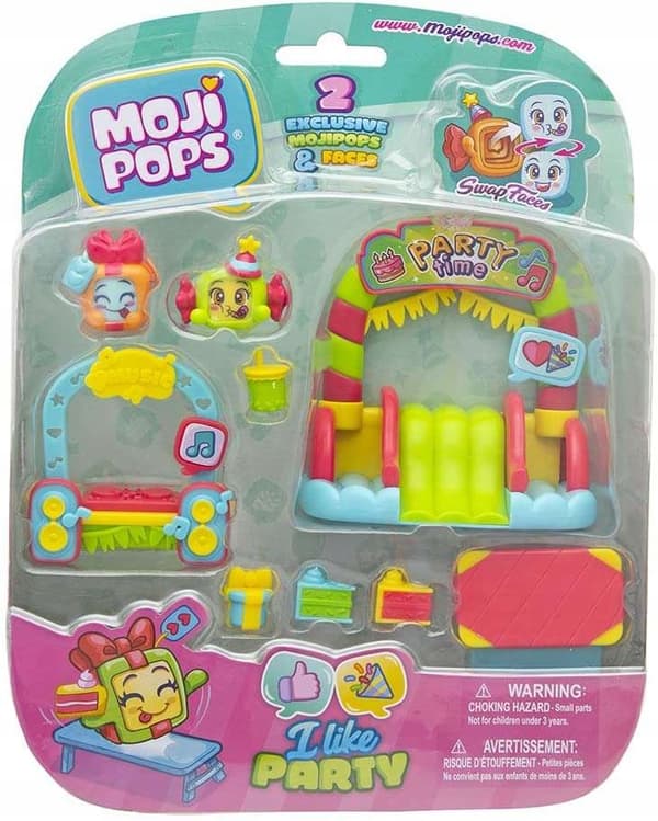 MOJIPOPS MOJI POPS ‘I LIKE PARTY’ SET – a set containing two figures