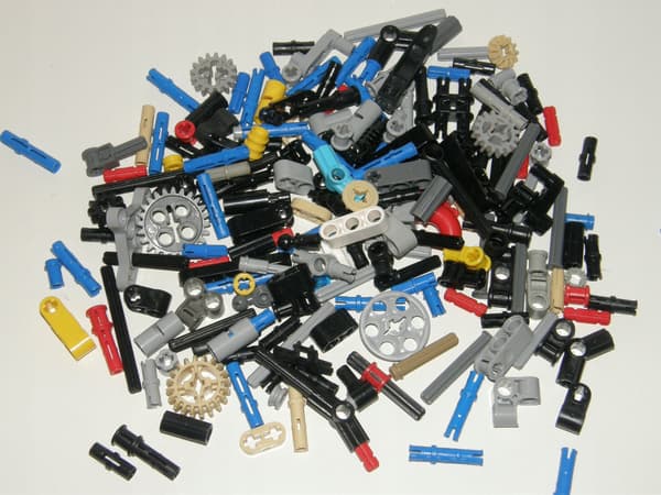 Lego Technic MIX – original bricks, 0.5 kg 0.5kg