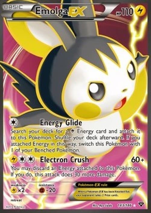 Pokemon Emolga EX