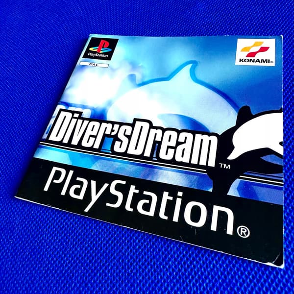 Diver's Dream | PS1 | PSX | PLAYSTATION 1 | MANUAL | INSTRUCTIONS