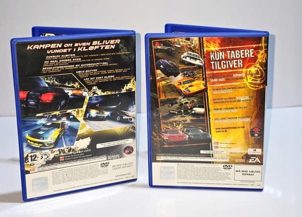 NFS CARBON AND BURNOUT RACING BUNDLE for PlayStation 2 (PS2)
