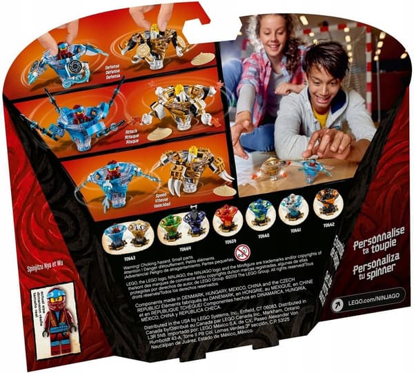 70663 LEGO Ninjago – Spinjitzu Nya & Wu