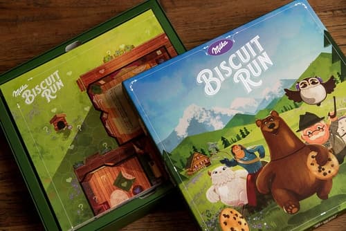 Limited Edition "Milka" Biscuit Run Board Game: The Race for Biscuits