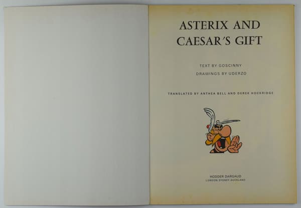Asterix and Caesar’s Gift