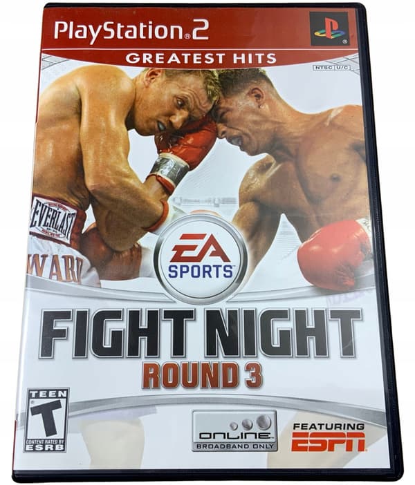 FIGHT NIGHT 3 Complete Set – IDEAŁ Disc – NTSC PS2