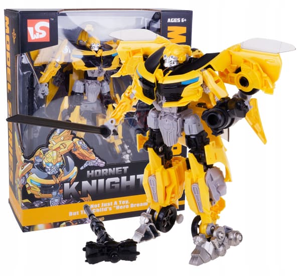 2-in-1 Bumblebee Robot Car, 20 cm, Autobot Transformation