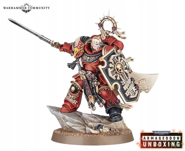 Primaris Space Marines Captain with Relic Shield (Indomitus)