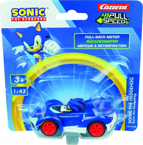 SONIC PULL+SPEED (PULL-BACK) CAR – TEAM SONIC RACING