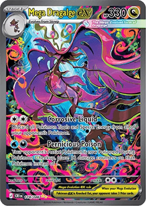 Pokemon Mega Dragalge ex