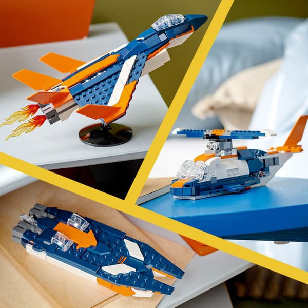 LEGO Creator 3-in-1 Supersonic Jet 31126