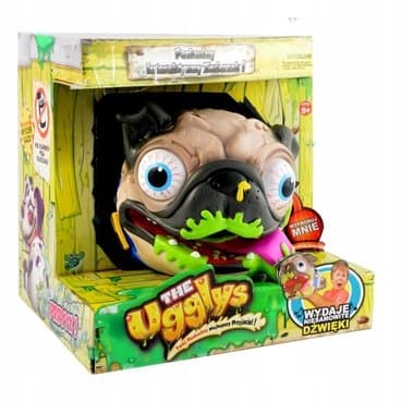 THE UGGLYS – A Nasty Interactive Mops Dog: Grey Bulldog