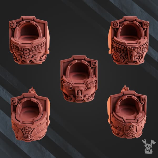 Volcano Armor Squad x5 DakkaDakkaStore