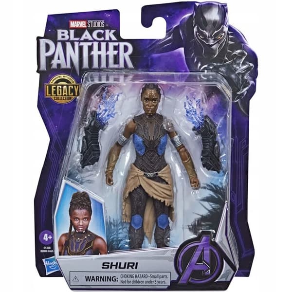 MARVEL BLACK PANTHER SHURI FIGURINE AVENGERS 15 CM E1358