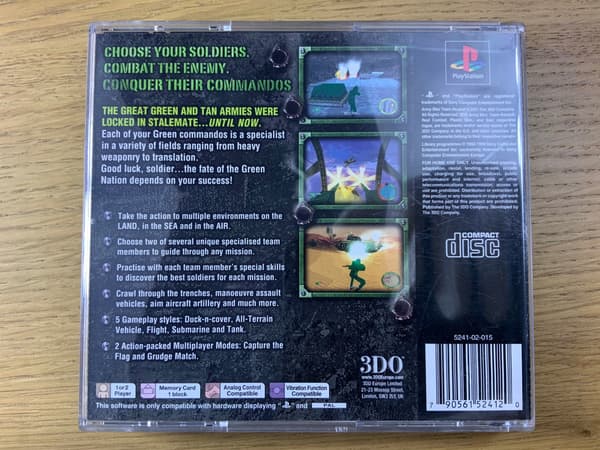 ARMY MEN TEAM ASSAULT – Ideal Edition – PS1 PSX