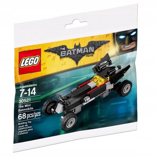 The Lego Batman Movie 30521 Batmobile Micro Mini Polybag MISB 2017