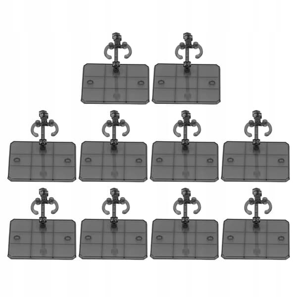 10-PIECE FIGURINE DISPLAY STAND – HIGH STABILITY – BASE FOR 5Q