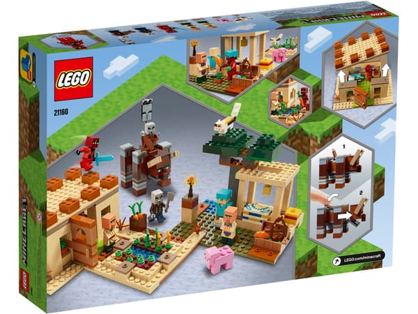 LEGO MINECRAFT BRICKS 21160: THE DISASSEMBLERS’ RAID