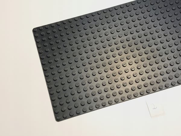 LEGO 3857 16x32 plate, black