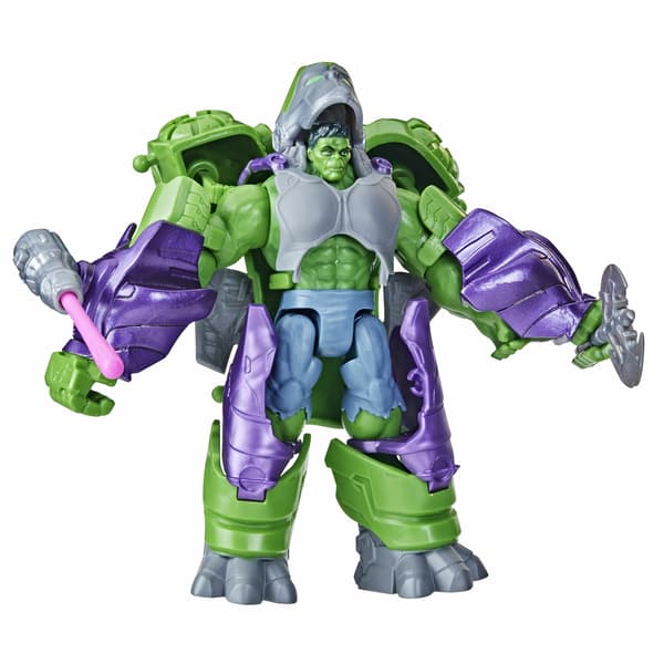 MARVEL HULK MECHSTRIKE F6600 HASBRO 2-in-1 Monkey Hulk figurine
