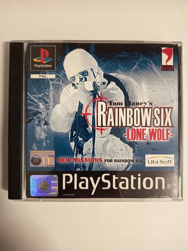 TOM CLANCY'S RAINBOW SIX LONE WOLF PSX PS1 PSONE English version, complete set