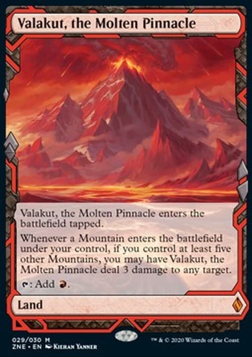 Magic: The Gathering Valakut, the Molten Pinnacle