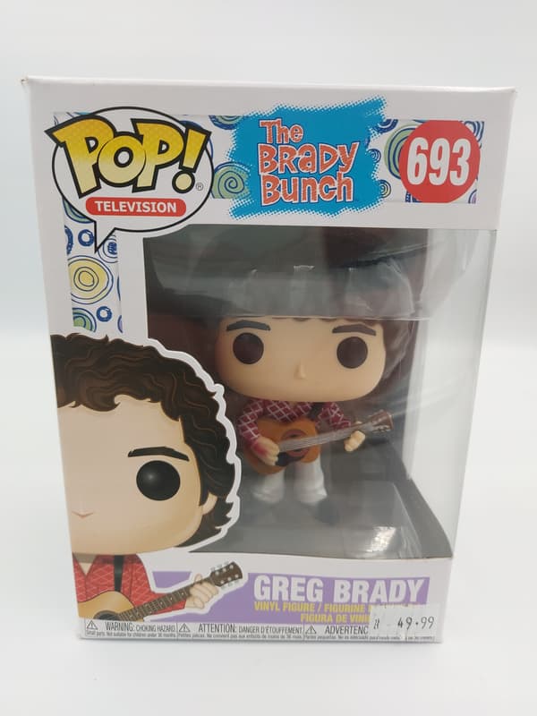 FUNKO POP THE BRADY BUNCH GREG GUITAR 693 24H