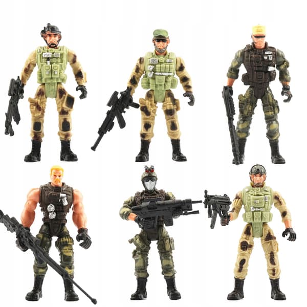 Special Forces Action Figures – A multi-functional role-play toy – Squad toy, Style B
