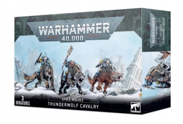 WARHAMMER 40K – SPACE WOLVES THUNDERWOLF CAVALRY