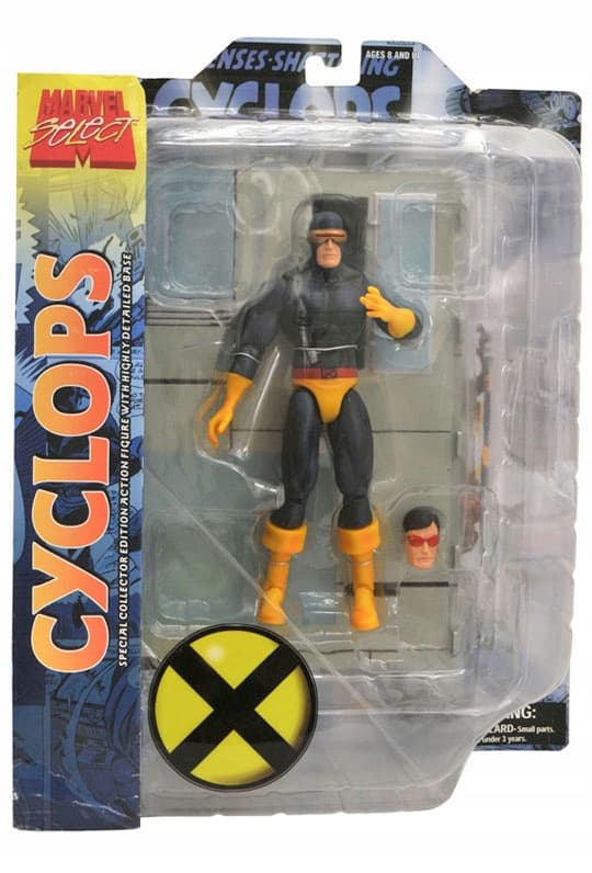 Cyclops figurine from the Marvel Select range