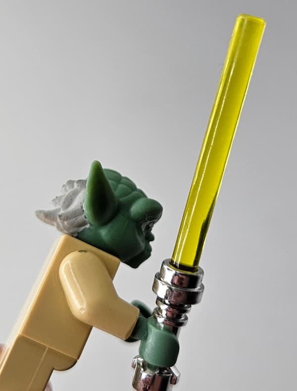 Lego Star Wars minifigure sw0219 Yoda – Clone Wars DEFECT /