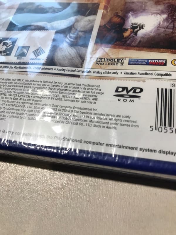 RESIDENT EVIL 4 PS2 NEW