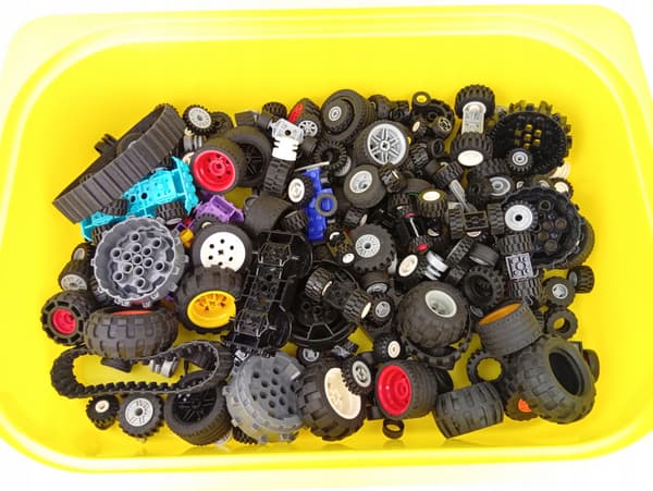 LEGO Technic City System wheels, 1 kg mixed set KD