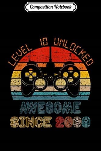 Composition Notebook: Level 19 Unlocked – Awesome Since 2000 – 19th Birthday Ga