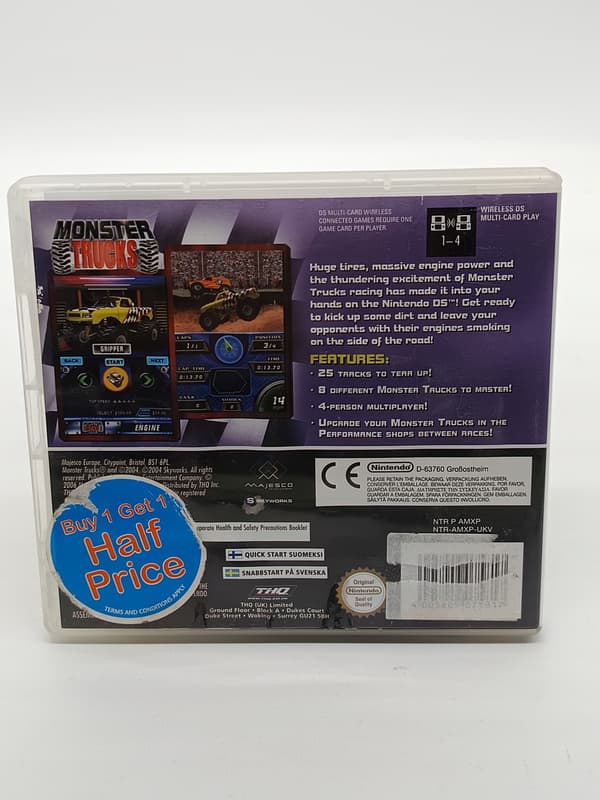 MONSTER TRUCKS Nintendo DS (boxed)