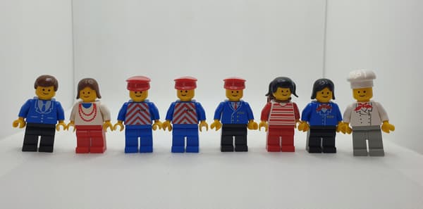 Lego Train 4554 Metro Station