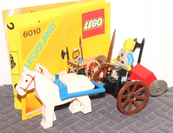 LEGO CASTLE 6010-3 INSTRUCTIONS: Supply Wagon – A UNIQUE SET