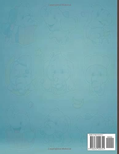 3D Elephant Lined Composition Notebook: Wide-ruled, 8.5 x 11, 150 pages, Fo