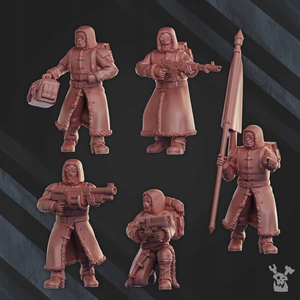 Frostborn Command Squad x5 DakkaDakkaStore