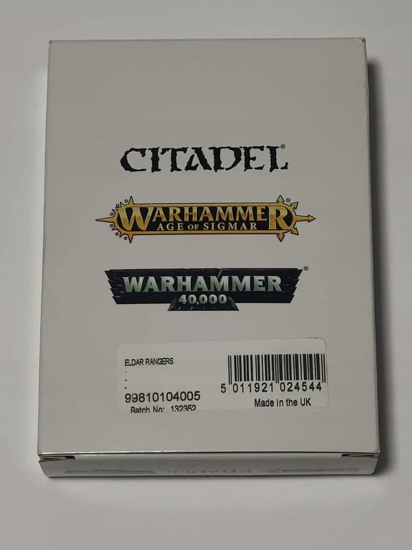 Warhammer 40 000 Games Workshop Eldar Rangers Finecast
