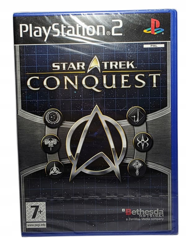 STAR TREK CONQUEST PS2 – BRAND NEW – SEALED –