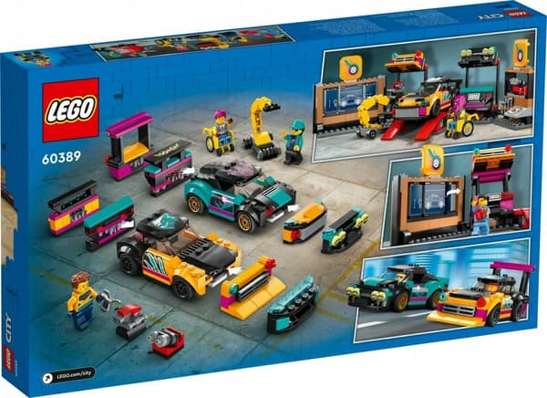 LEGO City 60389 Car Tuning Workshop