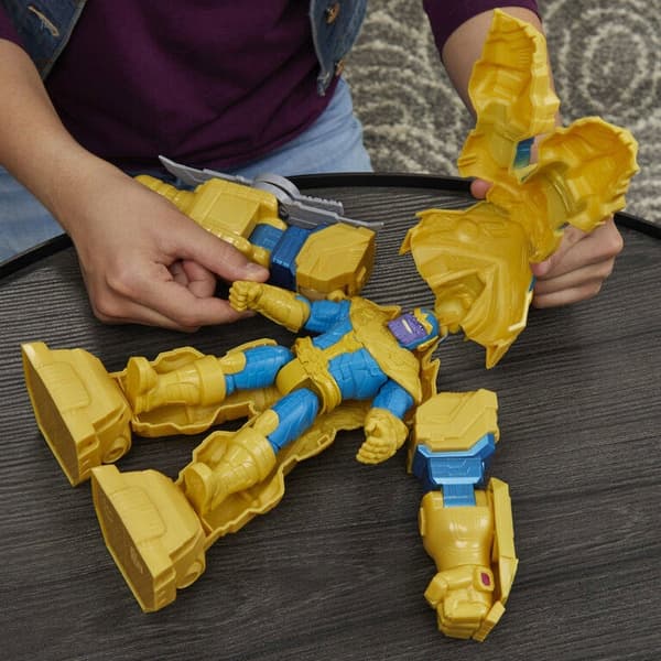 AVENGERS MECH STRIKE INFINITY THANOS ROBOT FIGURE