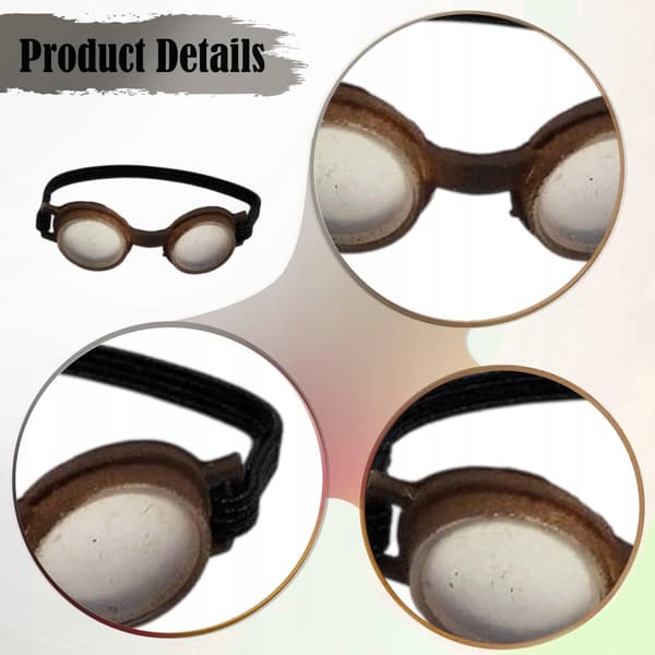 1/6 scale goggles. Display Gear model collection. Soft rubber. Compact prop.