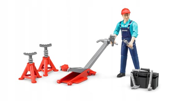 bworld Mechanic with tools - Bruder 62100