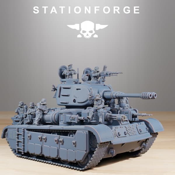 GrimGuard Heavy Battle Tank crew - Station Forge