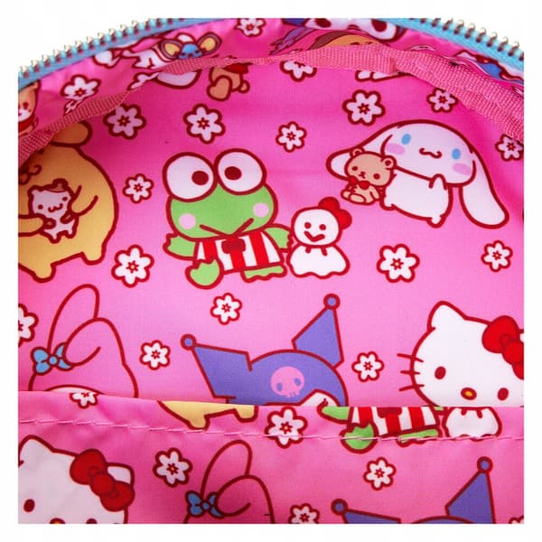 Loungefly – Hello Kitty Backpack with Teddy Bear, 26cm – Stylish School Backpack