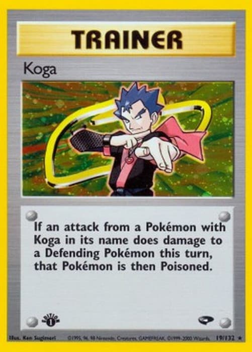 Pokemon TCG Koga