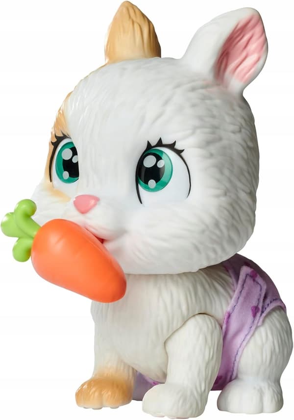 Simba RABBIT WITH DRINKING AND PEEING FUNCTIONS 15cm + DIAPER GANG ACCESSORIES